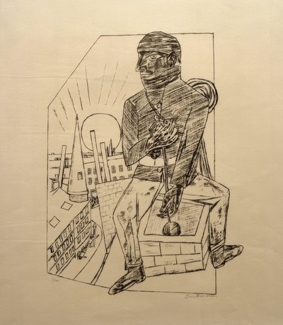 Skorstensfejarmästaren av Max Beckmann