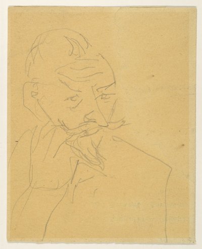 Der Spiritist Albert von Schrenck-Notzing av Max Beckmann