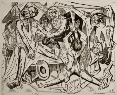 Natten av Max Beckmann