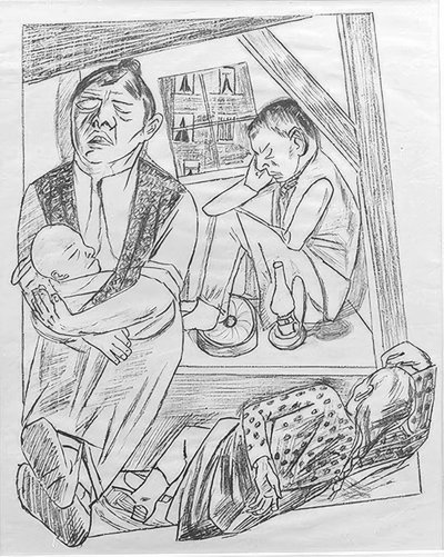 Natten av Max Beckmann