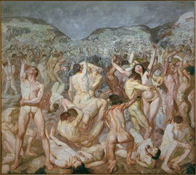 Slaget av Max Beckmann