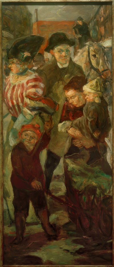 Gatan av Max Beckmann