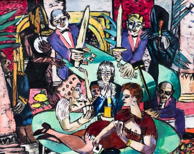Dröm om Monte Carlo av Max Beckmann