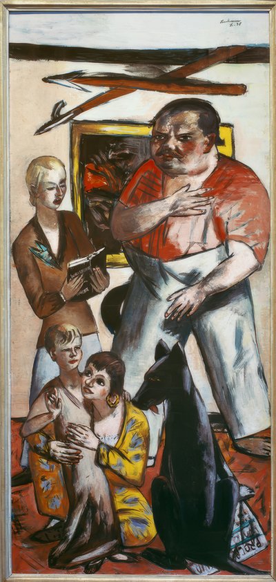 Familjeporträtt George av Max Beckmann