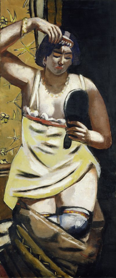 Zigensk kvinna av Max Beckmann