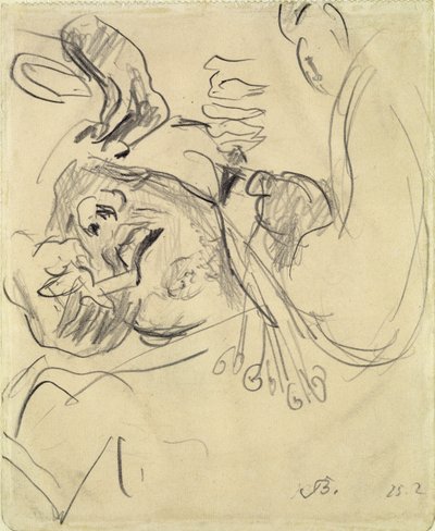 Huvudkirurgisk patient av Max Beckmann