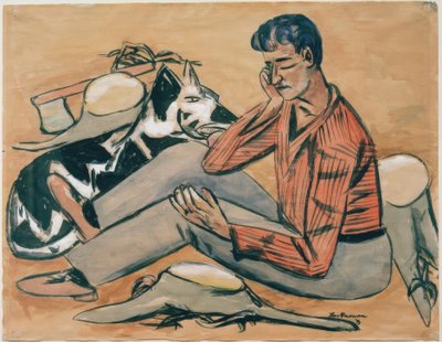 skogsarbetare av Max Beckmann