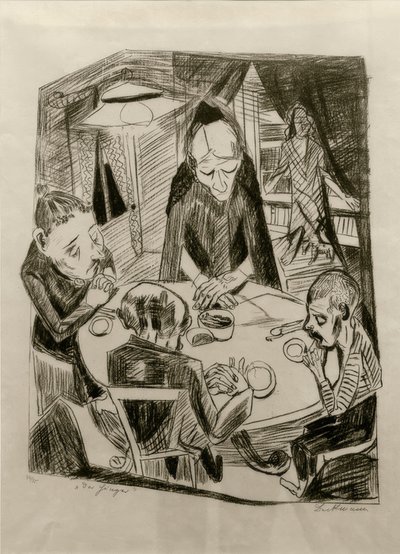 Hunger av Max Beckmann