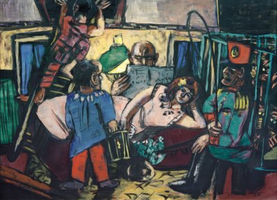 Jag är Artistenwagen av Max Beckmann