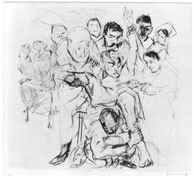 Liten operation av Max Beckmann