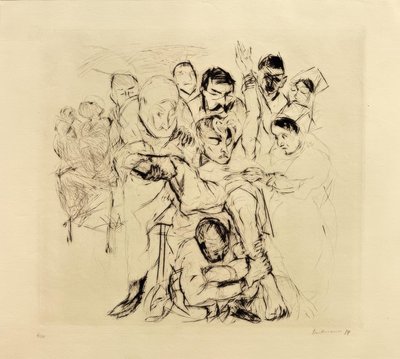 Liten operation av Max Beckmann