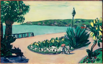 Litet italienskt landskap av Max Beckmann