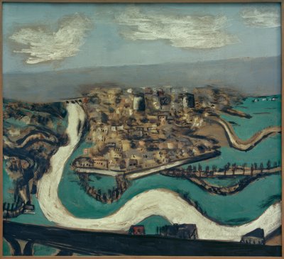 Saint-Germain landskap av Max Beckmann