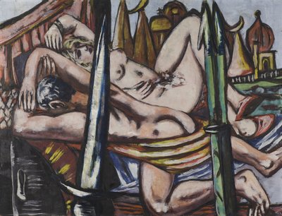 Messingstadt, 1944. av Max Beckmann