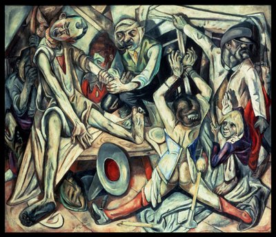 Natt av Max Beckmann