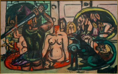 Perseus (Herkules) sista uppgift av Max Beckmann