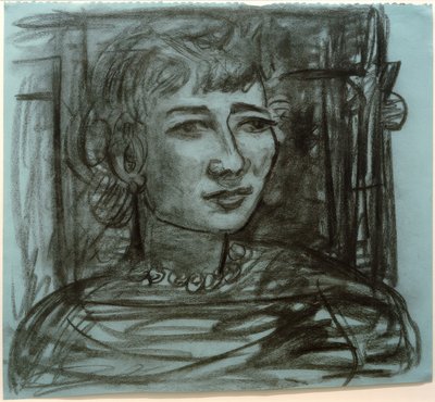Porträtt Frances van Veen av Max Beckmann