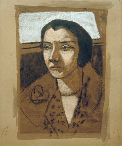 Porträtt av Marie Swarzenski av Max Beckmann