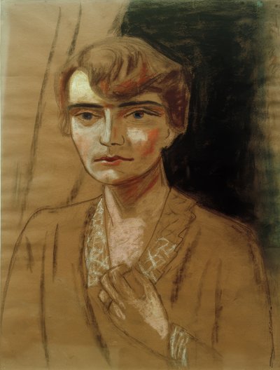 Porträtt av Naïla av Max Beckmann