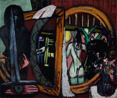 Skulptörens studio av Max Beckmann