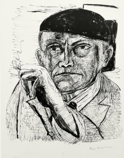 Självporträtt av Max Beckmann