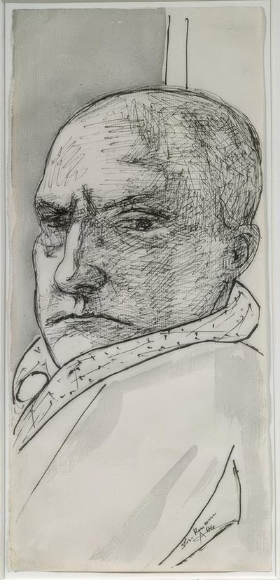 Självporträtt av Max Beckmann