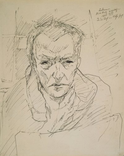 Självporträtt av Max Beckmann