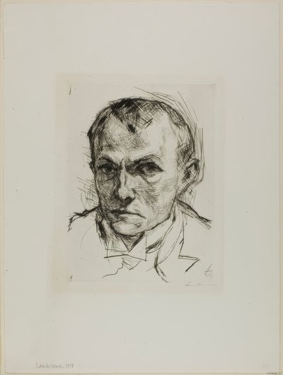 Självporträtt av Max Beckmann