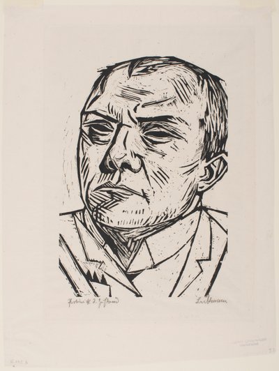 Självporträtt av Max Beckmann