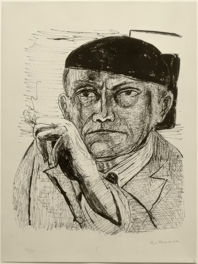 Självporträtt av Max Beckmann