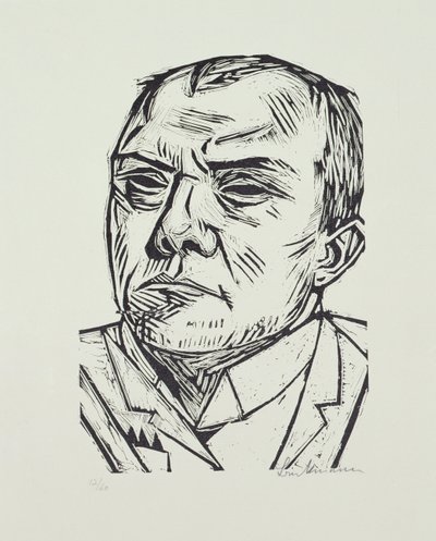 Självporträtt av Max Beckmann