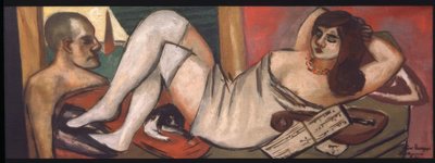 Siesta av Max Beckmann