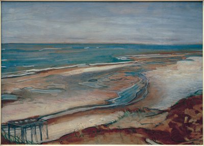 Strandlandskap av Max Beckmann