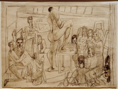 studenter av Max Beckmann