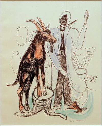 BUCK (geten) av Max Beckmann