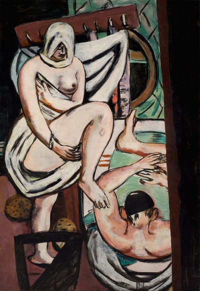 Badkaret av Max Beckmann
