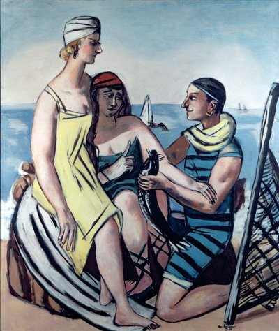 Den lilla fisken av Max Beckmann