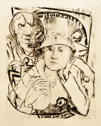 teaterloge av Max Beckmann