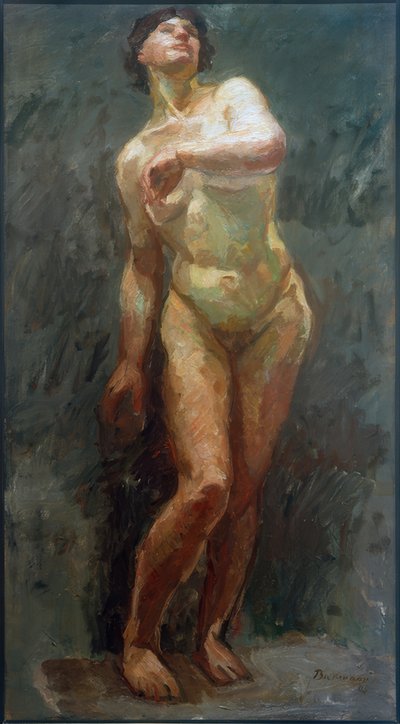 Kvinnlig naken av Max Beckmann