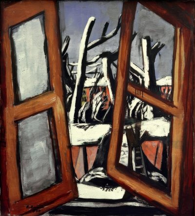Vinterlandskap av Max Beckmann