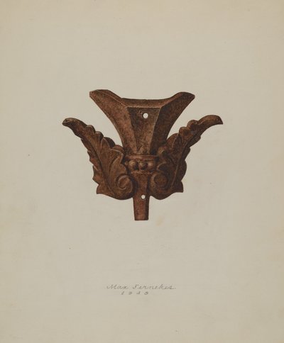 Ornamental Iron Leaf, 1938. av Max Fernekes