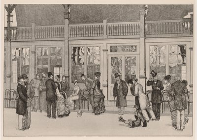 A Glove: The Locale, 1880. av Max Klinger