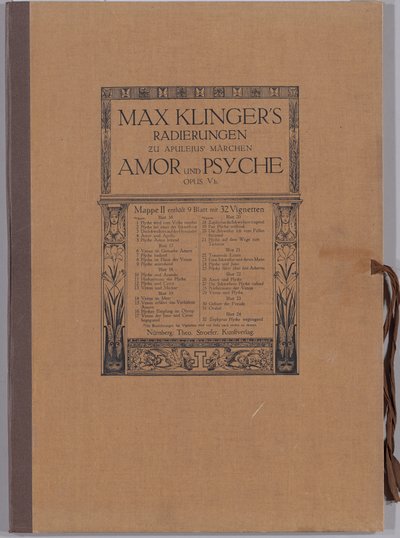 Amor och psyke [Opus Vb] av Max Klinger
