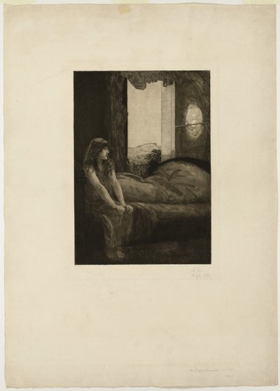 Awakening, tallrik åtta från A Love av Max Klinger