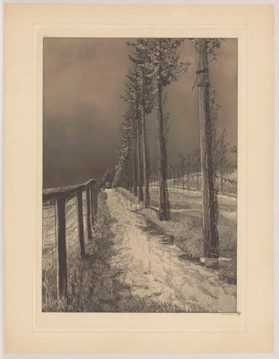 Landsvägen, pl. 2, Fyra landskap, op. VII av Max Klinger