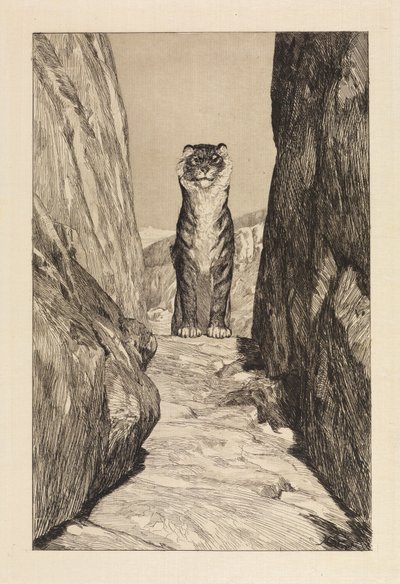Första framtiden (Eva och framtiden, opus III, blad 2) av Max Klinger