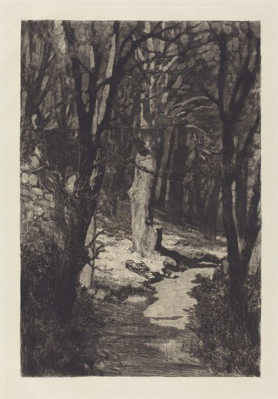 Im Walde (I skogen) av Max Klinger