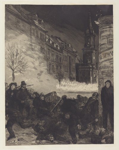 Märztage II (Marsdagar II) av Max Klinger