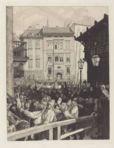 Märztage I March Days I, 1883. av Max Klinger