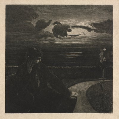 Natt, från döden, del I, Opus XI Natt, Från döden, del I, Opus XI, 1889. av Max Klinger